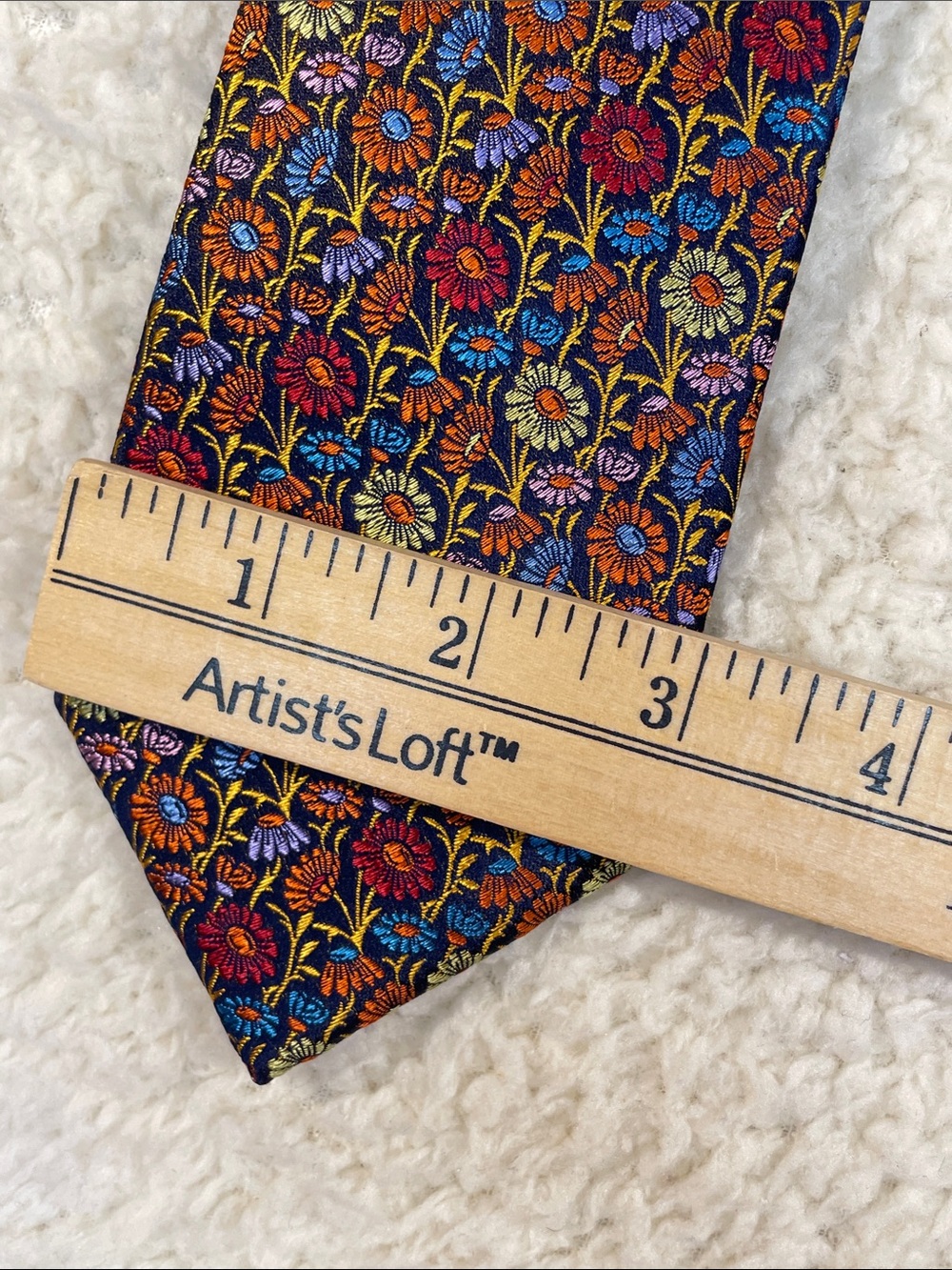 Robert Talbott Floral Necktie Best of Class 100% Silk Tie - Picture 3 of 9